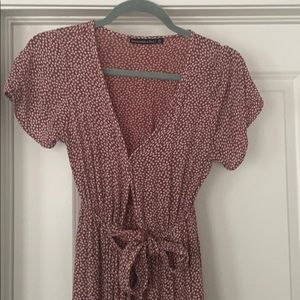 Abercrombie & Fitch printed maxi dress